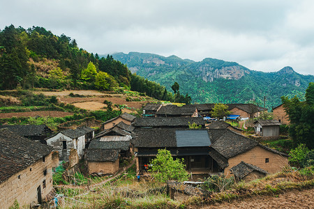 浙江仙居户外风景背景图片