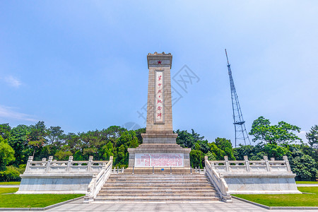 烈士公园南宁人民英雄纪念碑背景