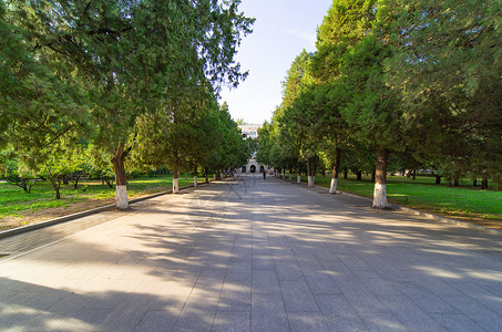 北京科技大学背景图片