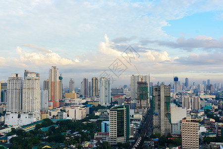 菲律宾城市风光背景图片