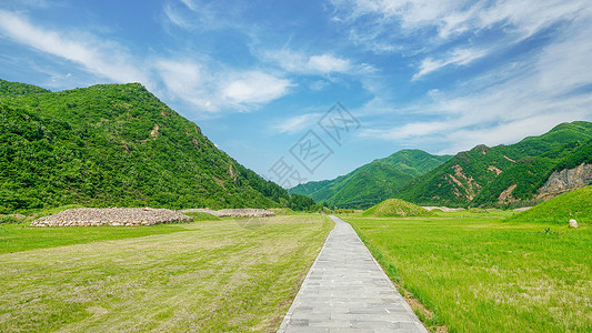 高句丽王陵高句丽文物古迹风景高清图片