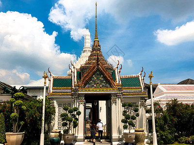 泰国大皇宫背景图片