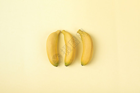 新鲜帝皇蕉水果背景图片
