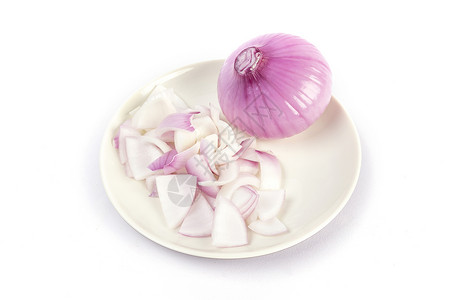 紫洋葱白洋葱白紫高清图片