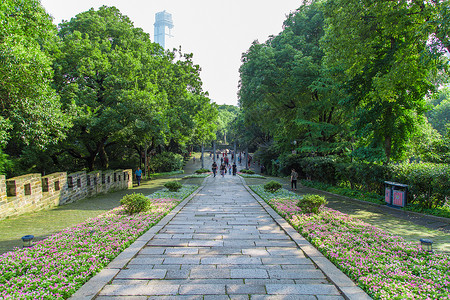 长沙天心阁内景背景图片