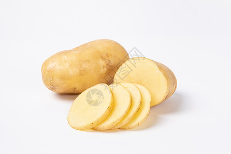 土豆片素材土豆背景