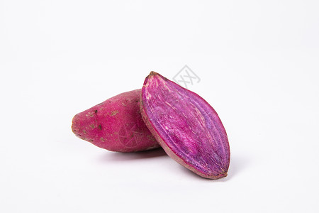 营养紫薯丸子紫薯背景