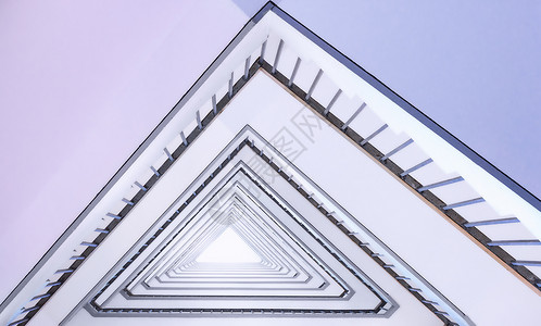 几何结构楼梯结构高清图片