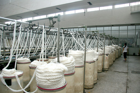 纺织车间工厂高清图片素材