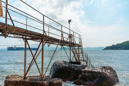 香港景点西环泳棚图片