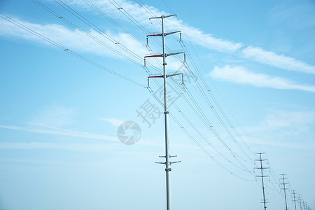 国家电缆塔并行电缆高清图片