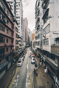 香港街头道路公路图片