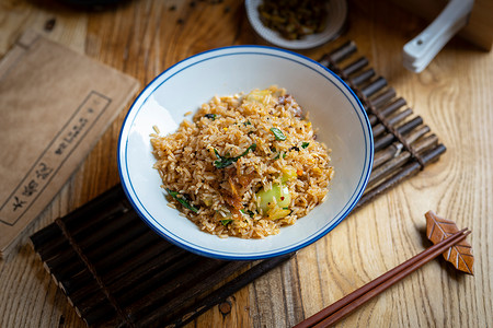 面条米饭炒饭背景