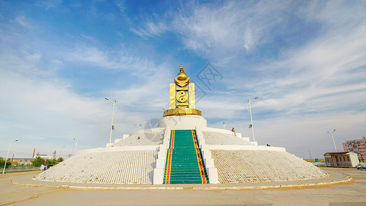 扎门乌德蒙古国白塔象征背景