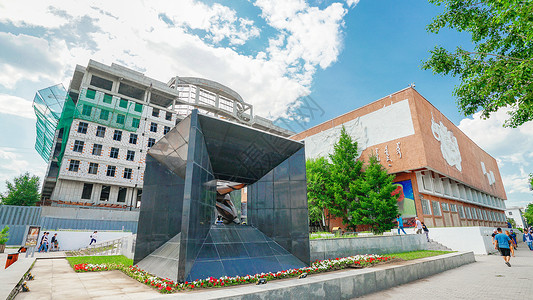 蒙古国家博物馆背景图片