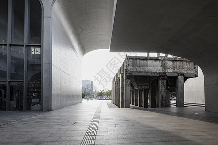 城市建筑空间背景图片