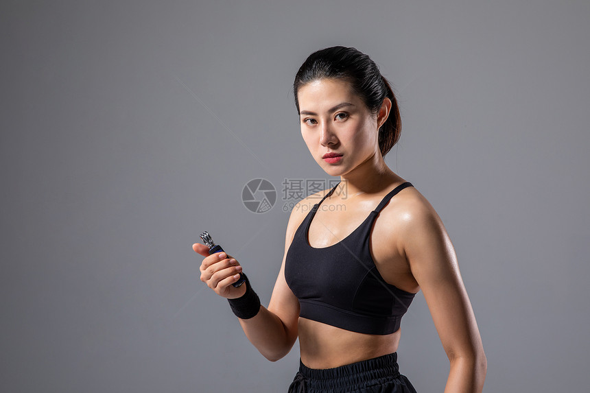 运动女性握力器图片