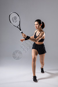 女性运动网球背景图片