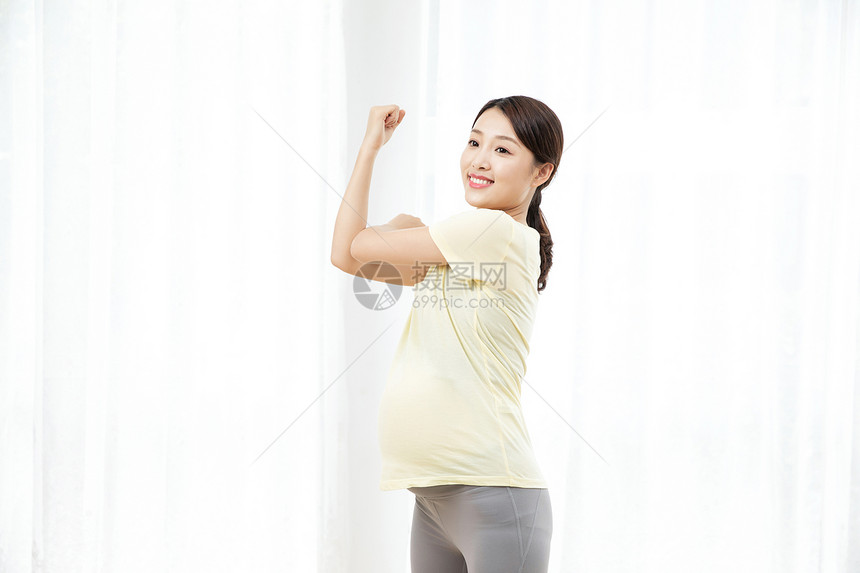 孕妇运动图片
