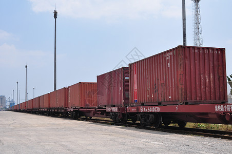 铁路集装箱铁路运输背景