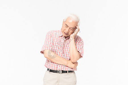 老年男性头痛图片