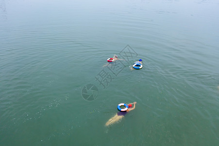 游水夏天横渡长江节的游泳健儿背景