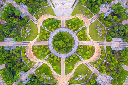 绿化设计楼盘小区的中心广场景观设计背景