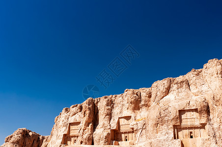 伊朗帝王墓背景图片