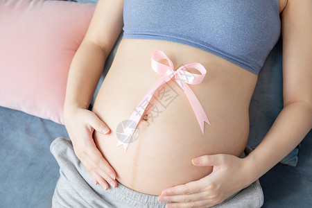 孕妇丝带孕期肥胖高清图片