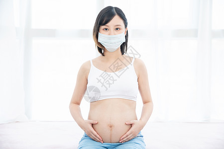 孕妇口罩生病图片