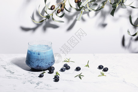 蓝莓饮料图片