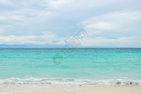 沙巴美人鱼岛海滩图片