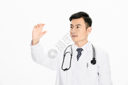 肿瘤医护素材医生手部展示背景