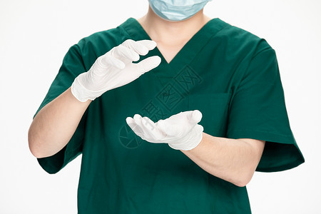 护士鸽子素材医生手部描绘背景