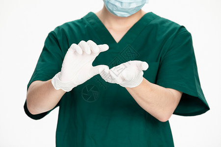 手术体位素材医生手部描绘背景
