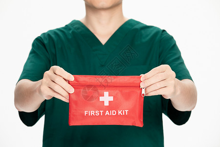 红十字救护医疗救助宣传背景