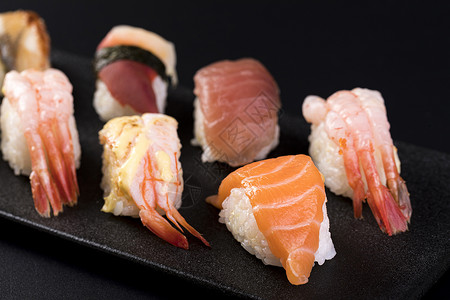 日料寿司美味的寿司高清图片