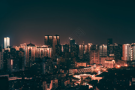 汉口夜景风光图片