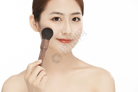 女性美容化妆背景图片