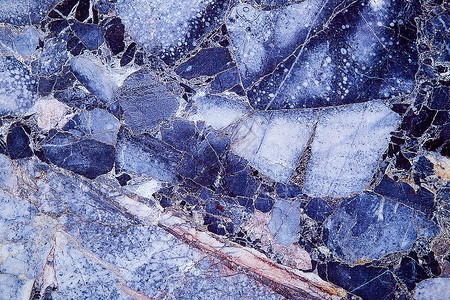 蓝色花纹双框蓝色大理石纹理背景背景