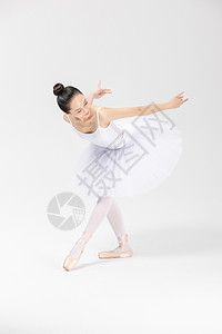 跳芭蕾舞的年轻女性年轻美女跳芭蕾舞背景