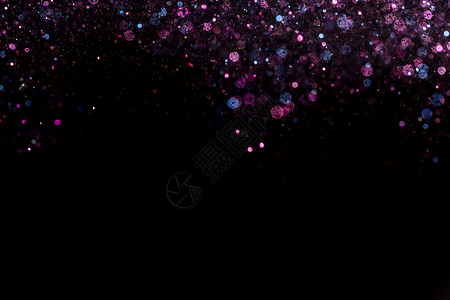 紫色抽象气泡梦幻大光圈背景背景