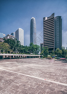 香港中环贸易区背景图片