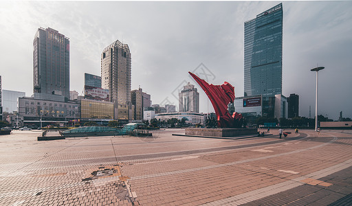 石家庄解放广场背景