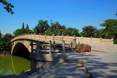 赵州桥背景图片