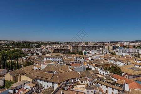 西班牙著名旅游城市科尔多瓦城市景观背景图片