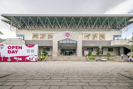 深圳学校深圳大学体育馆背景