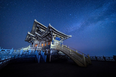 随州大洪山星空图片