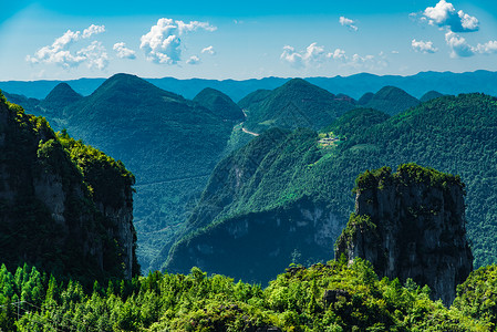 恩施大峡谷风景高清图片