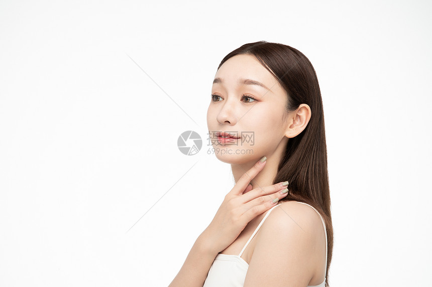 女性美容整容整形面部展示图片
